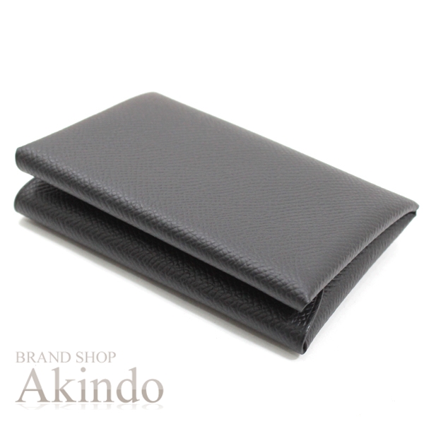 新品エルメスカルヴィデュオ　黒 新品・未使用 エルメス カルヴィ デュオ ブラック HERMES】エルメス