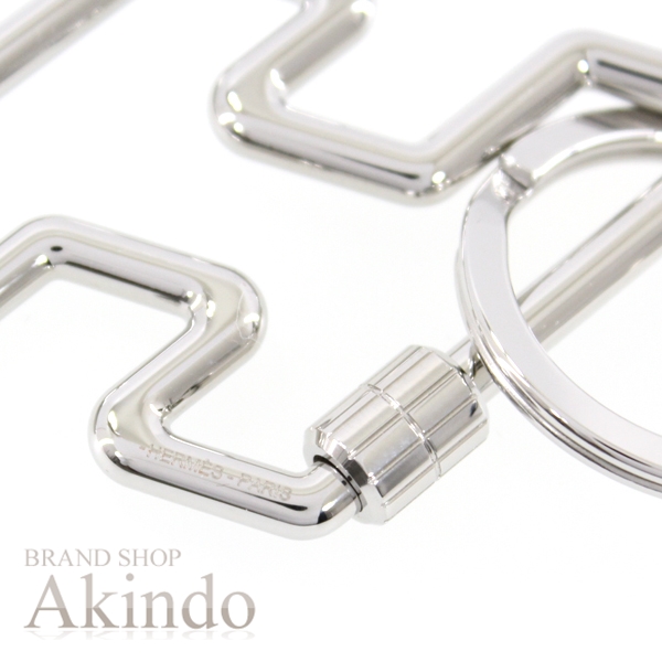 新品未使用　エルメス　キーリング　キーホルダー　シルバー　エイチトゥースピード h-too-speed_1.jpg