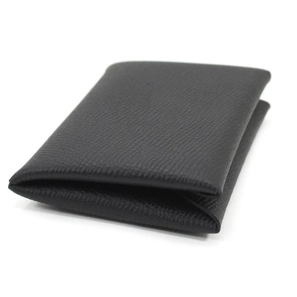 エルメス カルヴィ 黒 HERMESエルメス カルヴィデュオ カードケース