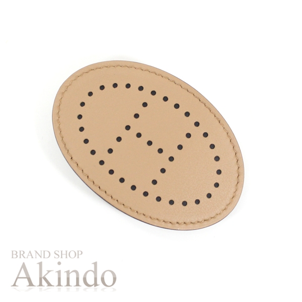 【新品】エルメス バレッタ エヴリン チャイ スイフト レザー 髪留め 茶 ライトブラウン ヘアアクセサリー レディース 小物 ヘアアレンジ プレゼント ギフト HERMES ブランド