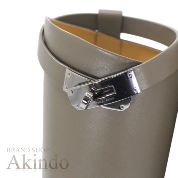 【新品】エルメス ロング ブーツ ジャンピング ケリー金具 エトゥープ #36 ルテニウム金具 HERMES レディース プレゼント ギフト ブランド ギフト 人気 おしゃれ ブランド プレゼント ウィンター 秋冬_4