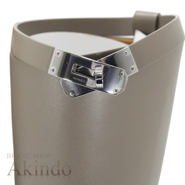 【新品】エルメス ロング ブーツ ジャンピング ケリー金具 エトゥープ #36 ルテニウム金具 HERMES レディース プレゼント ギフト ブランド ギフト 人気 おしゃれ ブランド プレゼント ウィンター 秋冬_5