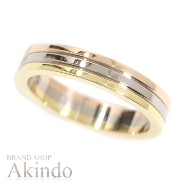 カルティエ トリニティ 8号 G2242 カルティエ 8号 K18 スリーゴールド