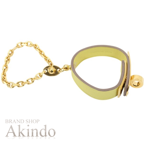 エルメス ケリー グローブホルダー ケリー イエロー ゴールド金具