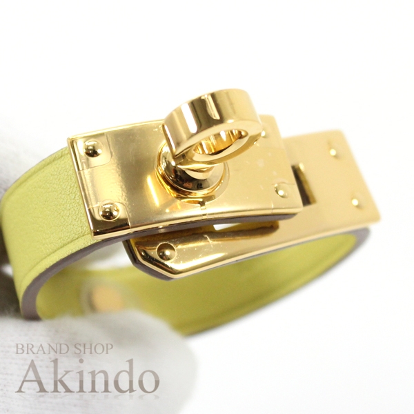 エルメス ケリー グローブホルダー ケリー イエロー ゴールド金具