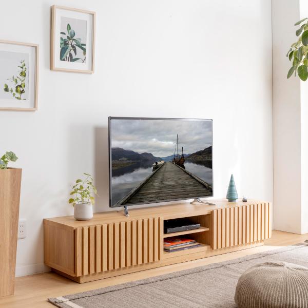 テレビ台 180 ローボード 北欧 TVボード 木目調 ナチュラル シンプル リビング 収納 大容量 引き出し TV台 ラックの通販は