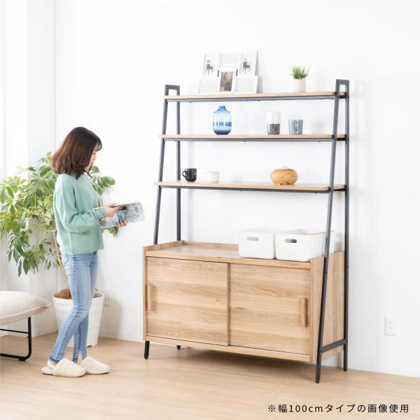 シェルフ オープン 棚 リビング 収納 幅180 おしゃれ 北欧 木製 完成品 11⁄4 20:00〜3,000円OFFクーポン期間限定価格H