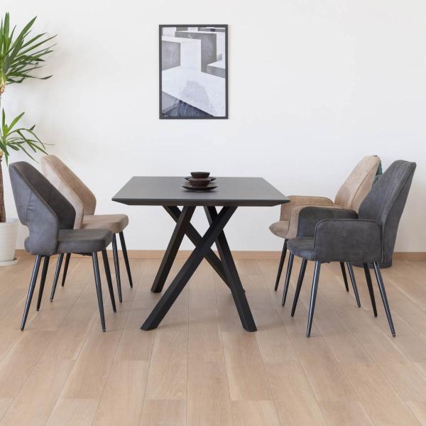 新品☆大理石柄テーブル メラミン仕様 モダンスタイル スタイリッシュ 4人用 新品☆大理石柄テーブル メラミン仕様 モダンスタイル スタイリッシュ