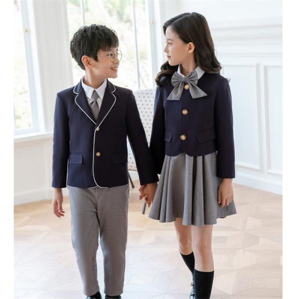 卒業式 スーツ 6点セット 入学式 卒園式 セットアップ フォーマル キッズ 男の子 女の子 子供服 ジャケット ボーイズスーツ 発表会 冠婚葬祭_7