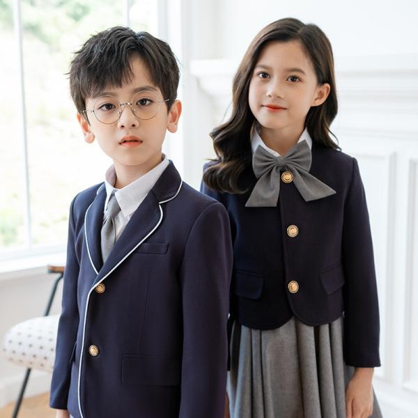 卒業式 スーツ 6点セット 入学式 卒園式 セットアップ フォーマル キッズ 男の子 女の子 子供服 ジャケット ボーイズスーツ 発表会 冠婚葬祭_8