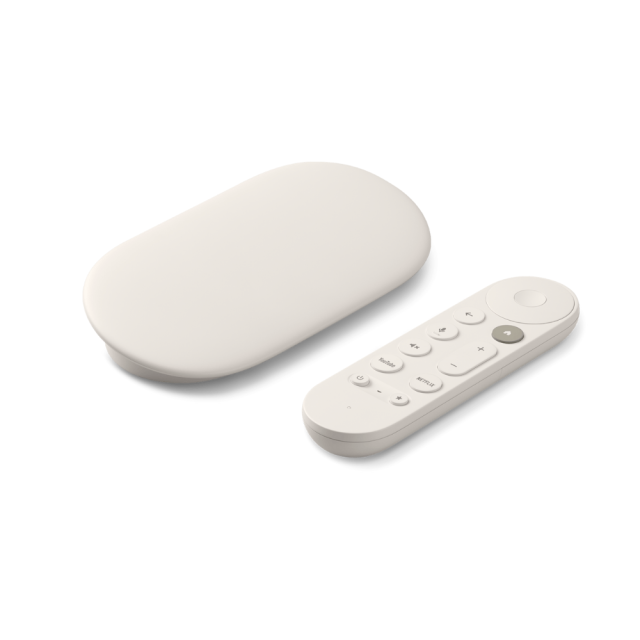 グーグル Google TV Streamer 4K GA05662-JP 32GB Porcelain テレビ ストリーミング デバイス メディアプレイヤー 音声リモコン ストリーマー ラッピング対応_1