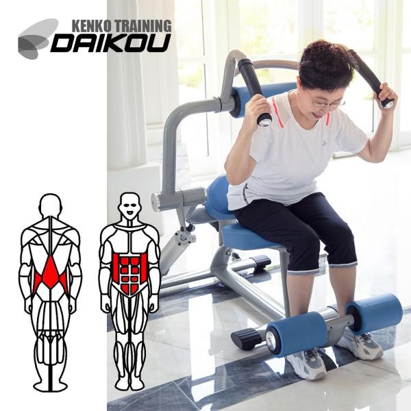 【業務用】SHUA バックエクステンション DK-676（アブドミナルクランチ バックエクステンション）｜準業務用