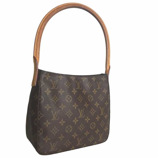 LOUIS VUITTON ルイヴィトン ルーピング MM スリングバッグ ショルダーバッグ レディース モノグラムキャンバス ブラウン 肩掛け 茶色 M5