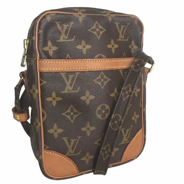 LOUIS VUITTON ルイヴィトン ダヌーブ スリングバッグ ショルダーバッグ レディース モノグラムキャンバス ブラウン斜め掛け 肩掛け 茶色