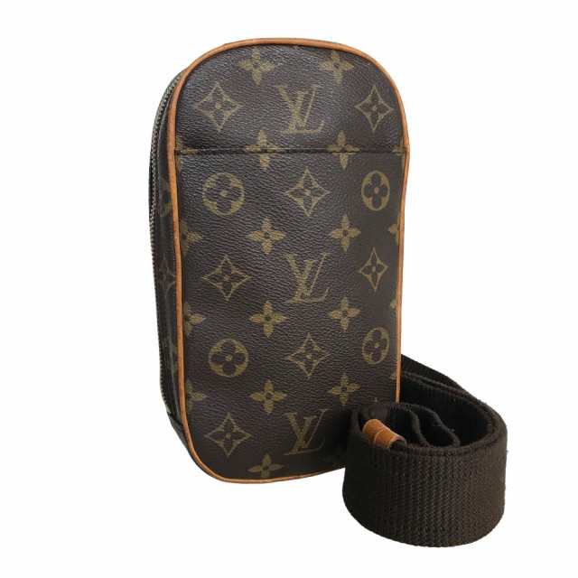 LOUIS VUITTON ルイヴィトン ポシェット ガンジュ クロスボディ ボディ ...