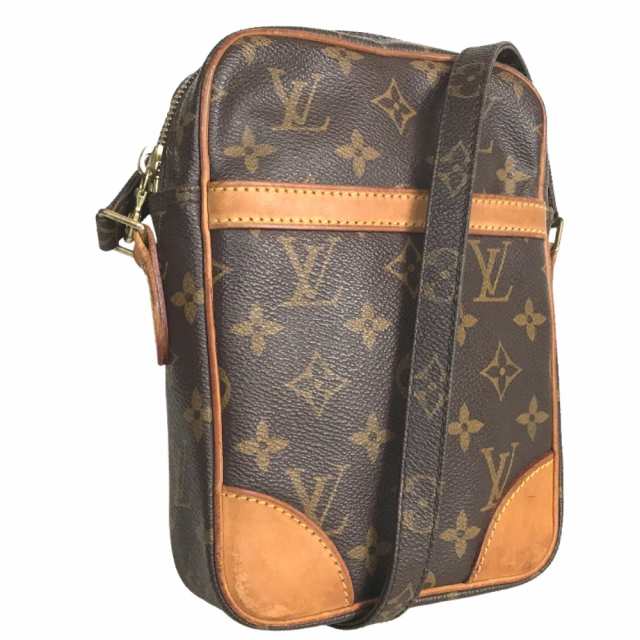 LOUIS VUITTON ルイヴィトン ダヌーブ スリングバッグ ショルダーバッグ レディース モノグラムキャンバス ブラウン斜め掛け 肩掛け 茶色