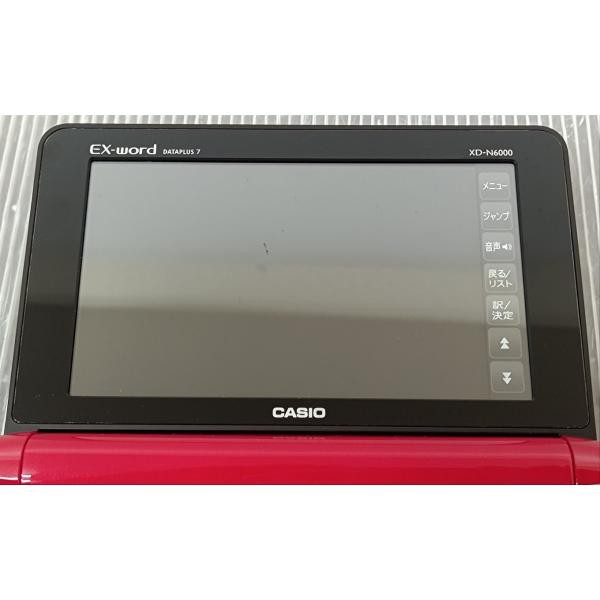 動作品 CASIO 電子辞書 EX−word XD−N6000 レッド