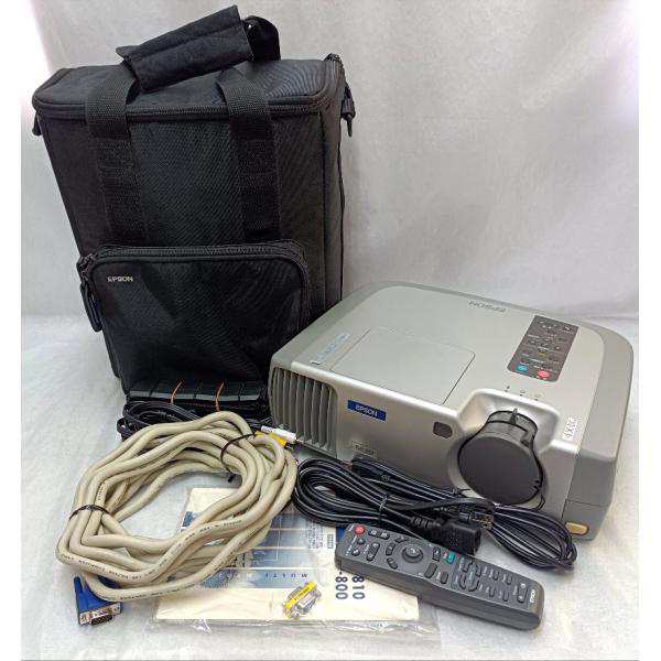 動作品 EPSON マルチメディアプロジェクター バッグ付 ELP−810