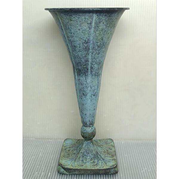 アンティーク 西洋製 古銅製 花瓶/フラワーベース/置物の通販はau PAY