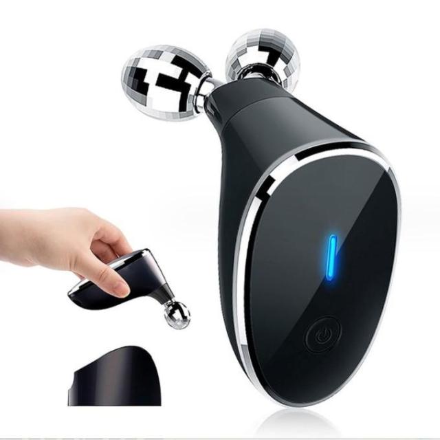 美顔ローラー EMS ほうれい線 アクティブ ローラー コロコロ 美顔器 フェース＆ボディ用 毛穴対策 小顔 リフトアップ効果 実用的 効果 改善 母の日 プレゼント