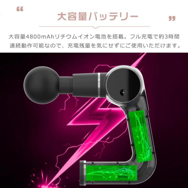 ハンディマッサージ器 小型 筋膜リリースガン MINI フットマッサージャー 足裏 マッサージガン 小型 マッサージ機 背中 静音 リバイブミニ 人気 誕生日 ギフト