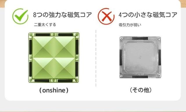森 誕生日 磁力 100pcs 強力 立体パズル 5歳 知育玩具 マグネット マグネットブロック 城 知育ブロック ブロック 積み木 知育玩具 6匹の可愛い動物付き 車 大きいサイズ 3歳 4歳 磁石おもちゃ 6歳 7歳 小学生 磁石 積み木 ビッグ磁石 クリスマス カラフル_3
