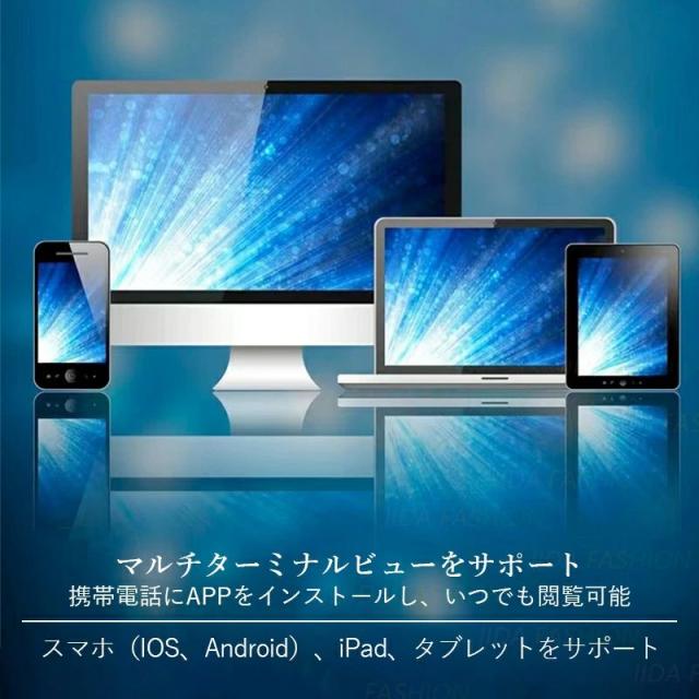 防犯カメラ 屋外 ソーラー 家庭用 広角 監視カメラ バッテリー内蔵 高画質 300万画素 360° 遠隔監視 ドーム型 自宅 32Gカード付き 防犯グッズ 動体検知 電源不要 防犯カメラセット ネットワークカメラ 取付簡単 アラーム機能 Wi-Fi 防水 自動追跡 APP対応 無線 双方向音声_9
