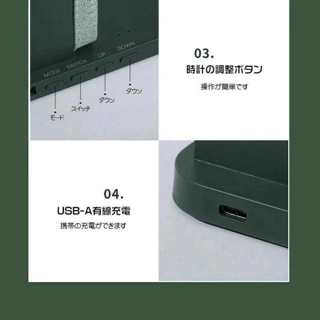 ワイヤレス充電器 無線充電器 6in1 10W充電 充電ステーション 多機能充電器 iphone充電器 置くだけ 置くだけ充電器 マルチ充電器 充電ド_3