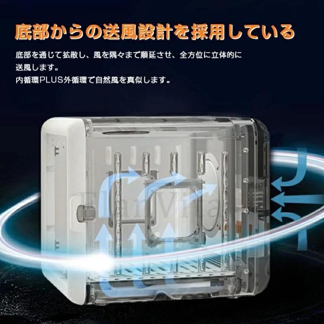ドライルーム ペットドライヤー ボックス ペット ドライヤー ペット用ドライヤー ドライヤー 猫 ペット乾燥機 犬速乾 乾燥 自動ネロハウス 静音 温度調節 UV消毒_7