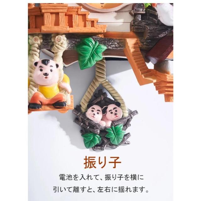 鳩時計 振り子 鳩時計 掛け時計 北欧 オシャレ 鳩時計 壁掛け ハト時計 おしゃれ インテリア クラシック ギフト 開業祝い 誕生日 記念日 出産お祝い 新築お祝い_6