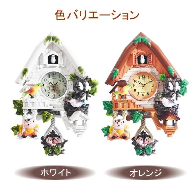 鳩時計 振り子 鳩時計 掛け時計 北欧 オシャレ 鳩時計 壁掛け ハト時計 おしゃれ インテリア クラシック ギフト 開業祝い 誕生日 記念日 出産お祝い 新築お祝い_7
