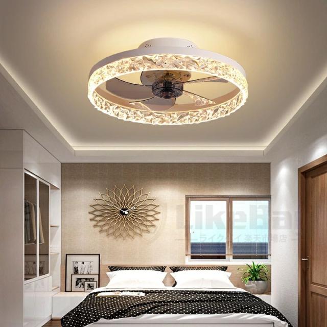 シーリングファンライト シーリングライト おしゃれ  シーリングファン 北欧 led DCモーター 6畳 調光調色 音声制御 薄型 シーリングライト ファン付き照明 風量調節 静音 12畳 リモコン付き サーキュレーター 扇風機 照明器具 天井照明_13