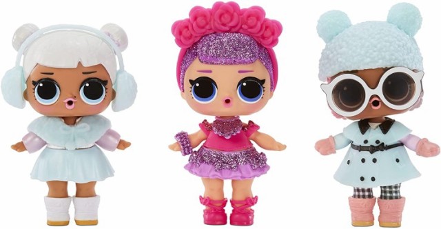 L.O.L. Surprise 即納 L.O.L.サプライズ コンフェッティ リビール ポップ 冬の休日テーマ プレゼントサプライズ 15 Hoiday fashion LOL サプライズ アンダーラップ アイスパイ  New Confetti Reveal Winter Chill underwraps 人形 おもちゃ LOLサプライズ WC ウインターチルの通販は