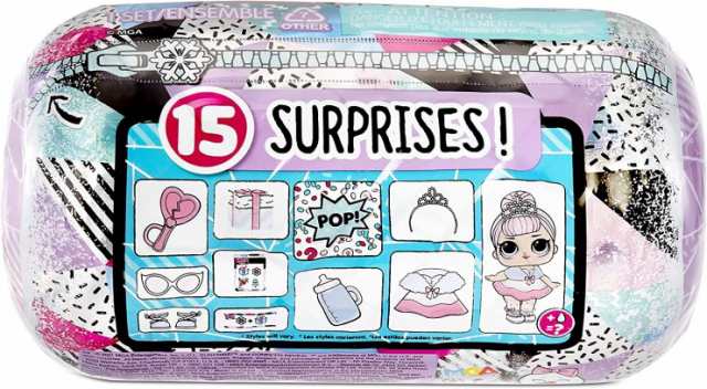 L.O.L. Surprise 即納 L.O.L.サプライズ コンフェッティ リビール ポップ 冬の休日テーマ プレゼントサプライズ 15 Hoiday fashion LOL サプライズ アンダーラップ アイスパイ  New Confetti Reveal Winter Chill underwraps 人形 おもちゃ LOLサプライズ WC ウインターチルの通販は