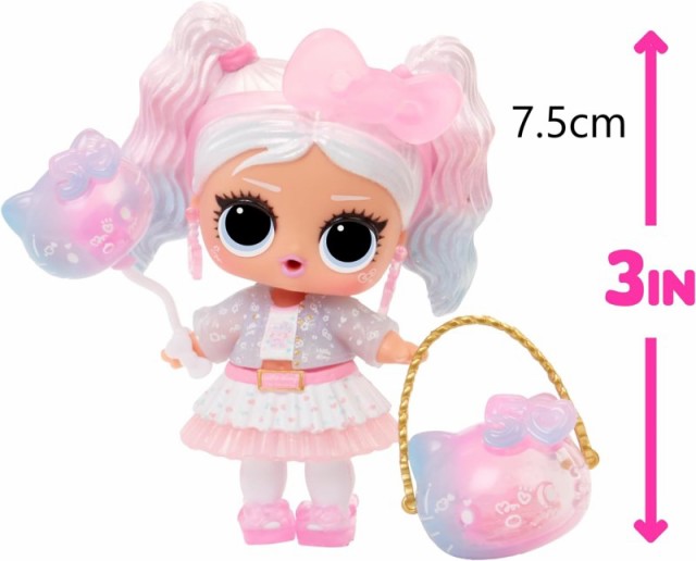楽天市場】L.O.L. Surprise 即納 L.O.L.サプライズ ハローキティ 50周年 限定ドール ミス パーリィー Hello Kitty  Tots Miss Pearly 50th annivesary Limited Edition Doll LOL サプライズ 着せ替え おもちゃ  LOLサプライズ 50年 サンリオ コラボ sanrio ハロー キティ 