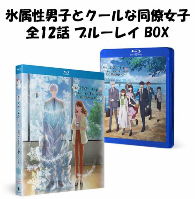 氷属性男子とクールな同僚女子 ブルーレイ 即納 全12話 コンプリート 2枚組 全話 新盤 blu-ray USA正規品 北米版 Hな エッチ エロ アニメ