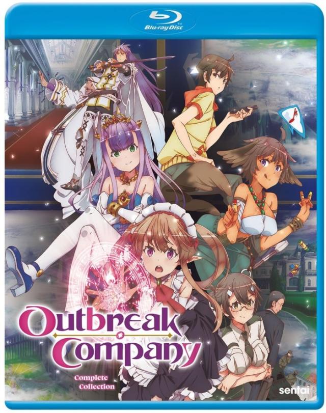 アウトブレイク・カンパニー 萌える侵略者 全12話 ブルーレイ 即納 blu-ray 最新盤 USA正規品 北米版 新品 日本語 英語 アニメ 全話 アウトブレイク カンパニー Outbreak Company Complete Collection Season1_1