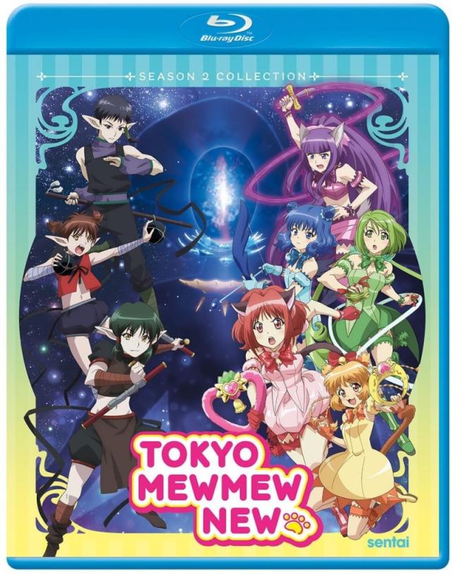 東京ミュウミュウ にゅ〜 第2期 ブルーレイ 即納 全12話 コンプリート 2枚組 全話 新盤 blu-ray USA正規品 北米版 Hな エッチ エロ アニメ 日本語 英語 Tokyo Mew Mew New : Complete Season 2 シーズン2 第13話〜24話 BOXセット 東京ミュウミュウにゅ〜第2期 にゅう_1