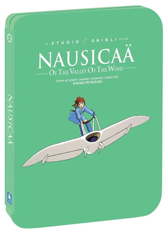 風の谷のナウシカ 即納 限定 スチールブック版 ブルーレイ+DVD 北米版 劇場版  Nausicaa of the Valley of the Wind Blu-ray+DVD / ジブリ 宮崎駿 アニメ 送料無料 日本語　英語  USA正規品 ブルーレイ・DVD2枚組box Nausica コンボパック / ナウシカ steel book