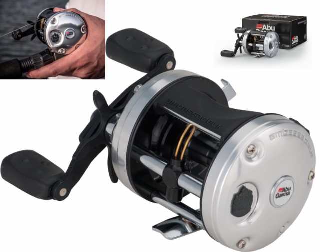 ABU GARCIA ( アブ・ガルシア ) 即納 C3-6500 C3 6500 ベイトリール ベイトキャスト アンバサダー アブ ガルシア BAITCAST silver Abu