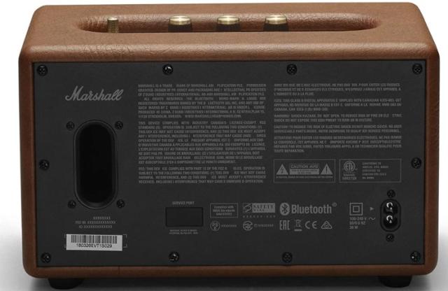 Marshall ワイヤレススピーカー Acton IIブラック 国内正規品 Amazon.co.jp: Marshall ワイヤレススピーカー ACTON II