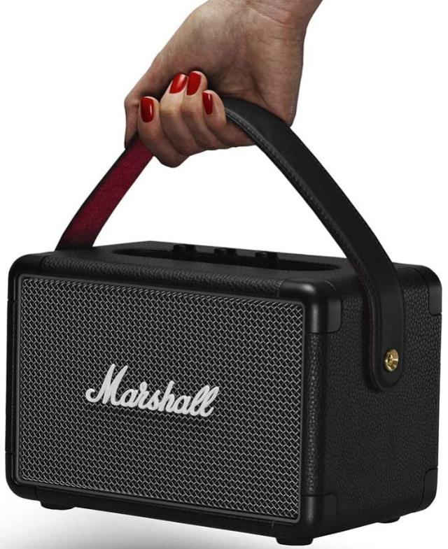 Marshall 即納 限定入荷 マーシャル ブルートゥース スピーカー ブラック キルバーン 2 Kilburn2 Portable Bluetooth SPEAKER wireless /ポータブルスピーカー ワイヤレス/model 1002634 / stereo ステレオ IPX2 防水スピーカー【USA EU 正規品】キルバーンII Kilburn II_4