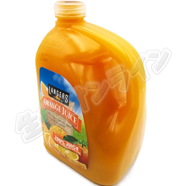 ≪3.78L×3本セット≫【LANGERS】ランガーズ オレンジジュース 1ガロン 特大 大容量 ミカンジュース みかんジュース ランガース フルーツジュース Langers 100% Orange Juce【コストコ】_1