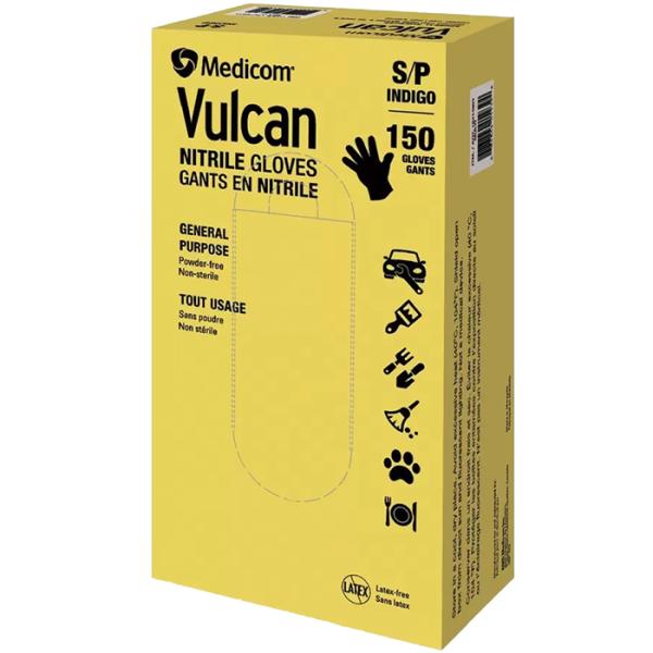 ≪150枚≫【VULCAN】バルカン ニトリルグローブ 左右兼用 ゴム手袋