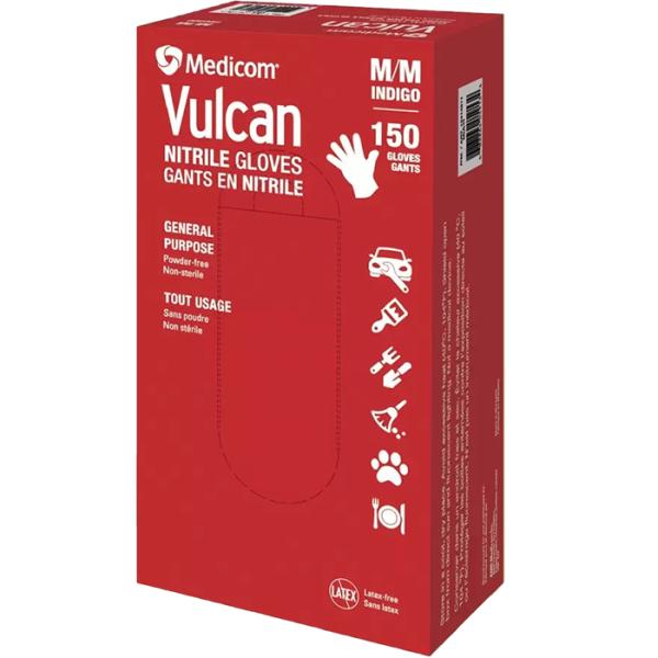 ≪150枚≫【VULCAN】バルカン ニトリルグローブ 左右兼用 ゴム手袋