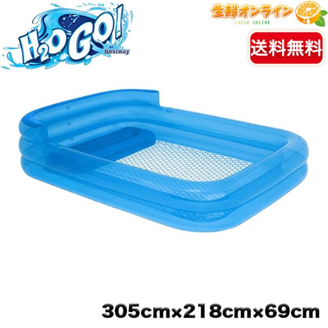 【H2OGO!】ファミリー ラウンジ プール 水遊び ビニールプール キッズプール 家庭用プール 子供用プール ファミリープール おもちゃ【コストコ】 8,125円
