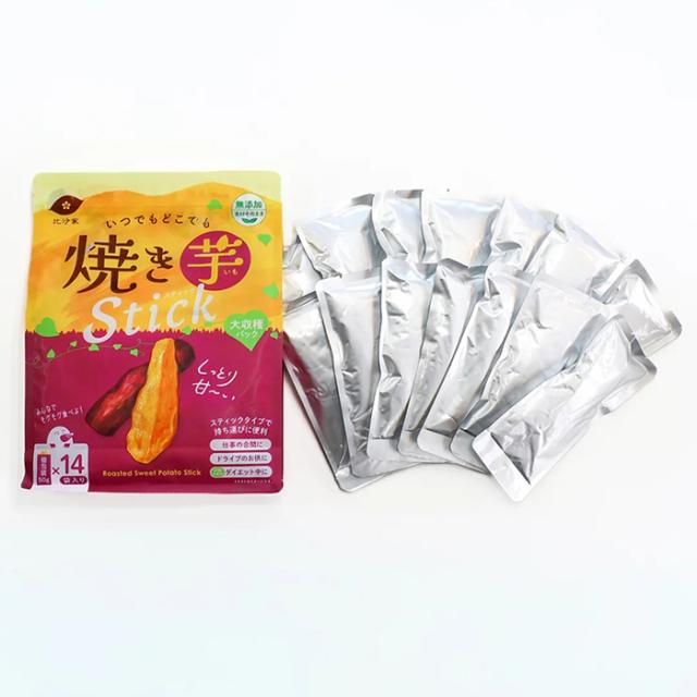 比沙家】いつでもどこでも 焼き芋スティック 大容量 700g (14袋入) 大