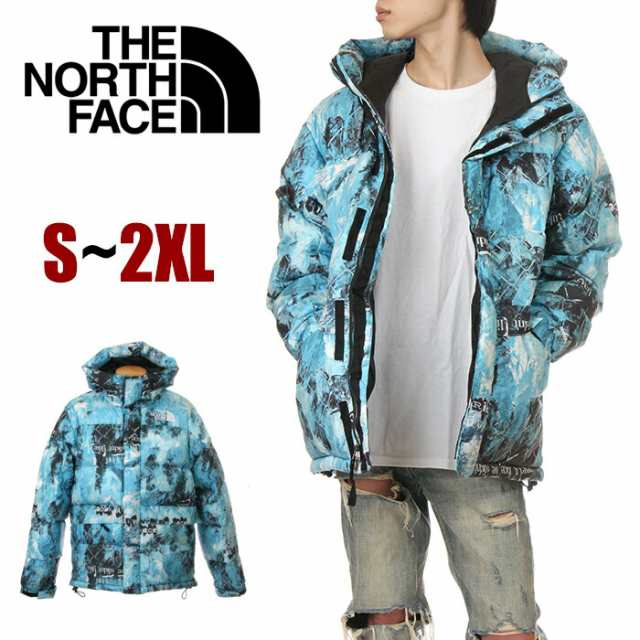 【USAモデル】 ノースフェイス ダウン ジャケット メンズ THE NORTH FACE PRINTED HMLYN DOWN PARKA ヒマラヤン ダウンジャケット 防寒