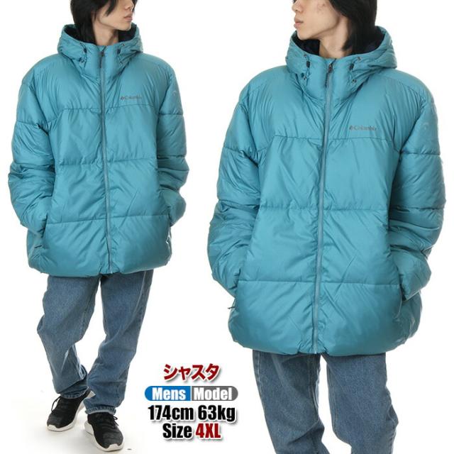 【ビッグサイズ】コロンビア ジャケット メンズ ビッグサイズ COLUMBIA パフェクト フーデッドジャケット オムニシールド マウンテンジャケット 中綿ジャケット パーカージャケット オーバーサイズ 撥水 防水 暖かい ブランド 大きいサイズ 黒 赤 茶 黄色 2008415_3
