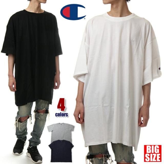 【ビッグサイズ】【4XL~6XL】【USAモデル】チャンピオン Tシャツ メンズ 半袖 ビッグTシャツ CHAMPION 大きいサイズ ビッグシルエット ヘビー オーバーサイズ 特大 無地 厚手 綿100% 部屋着 スポーツ ダンス 衣装 おしゃれ ゆったり ブランド 白 黒 グレー 4XL 5XL 6XLの通販は
